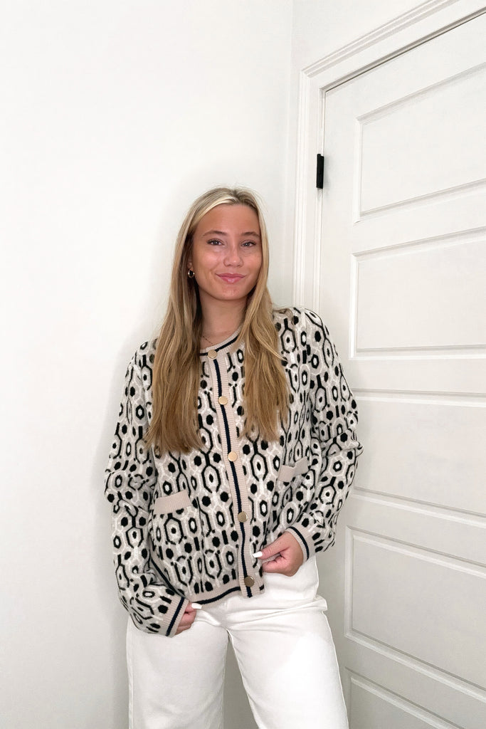 The Neutral Code Cardigan Clothing Peacocks & Pearls Lexington