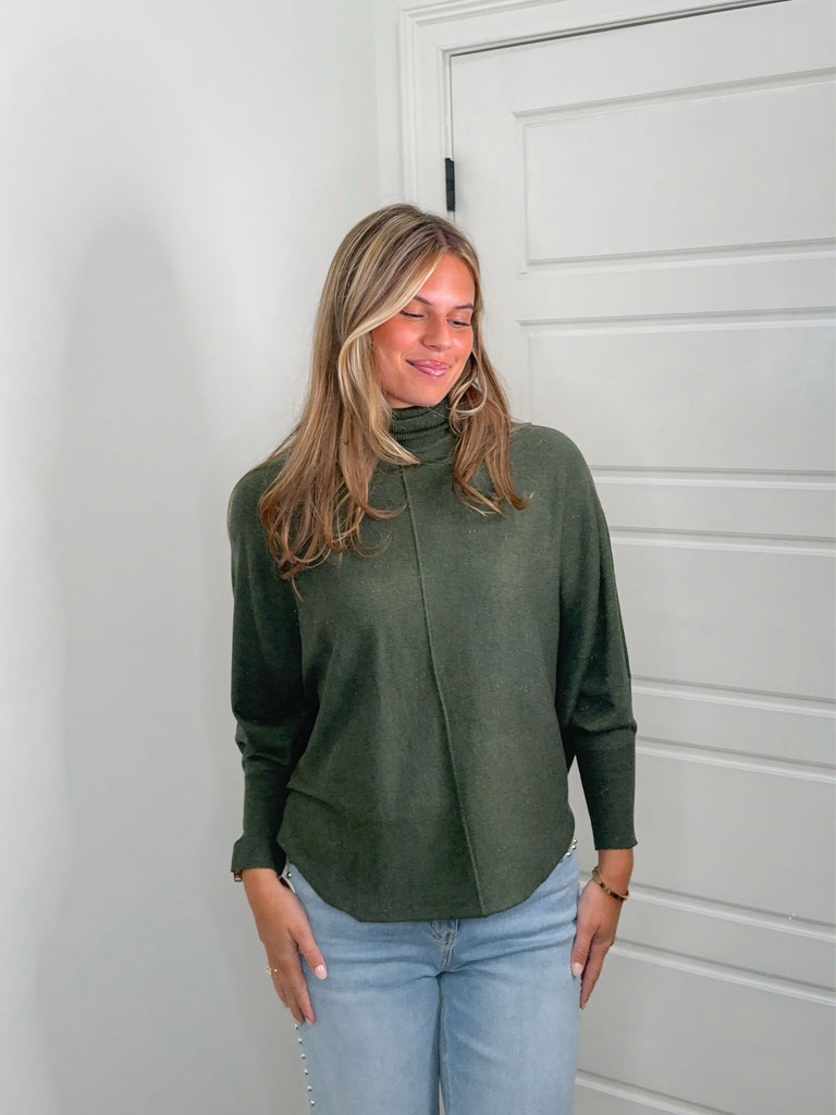 The Autumn Olive Sweater Clothing Peacocks & Pearls Lexington
