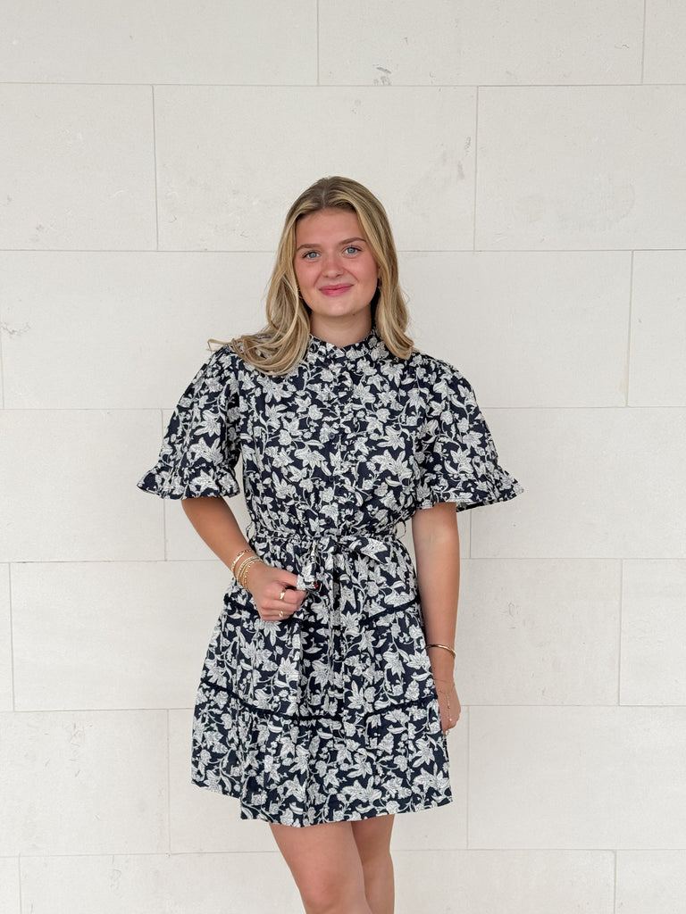 Pressed Blooms Dress Clothing Peacocks & Pearls Lexington