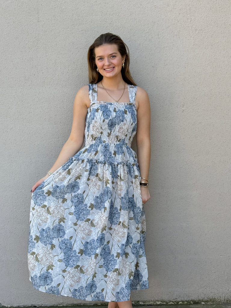 Faded Bloom Dress Clothing Peacocks & Pearls Lexington