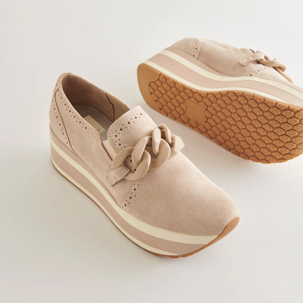 Jhenee Dune Suede Sneaker Shoes Dolce Vita   