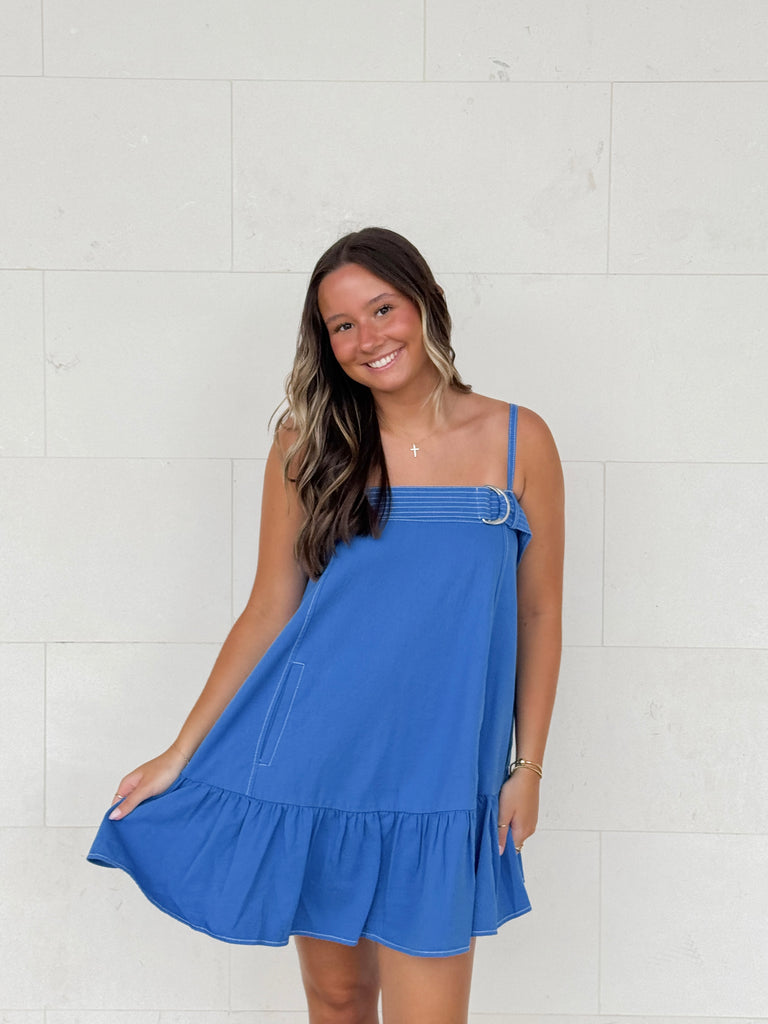 All Eyes On Blue Dress Clothing Peacocks & Pearls Lexington