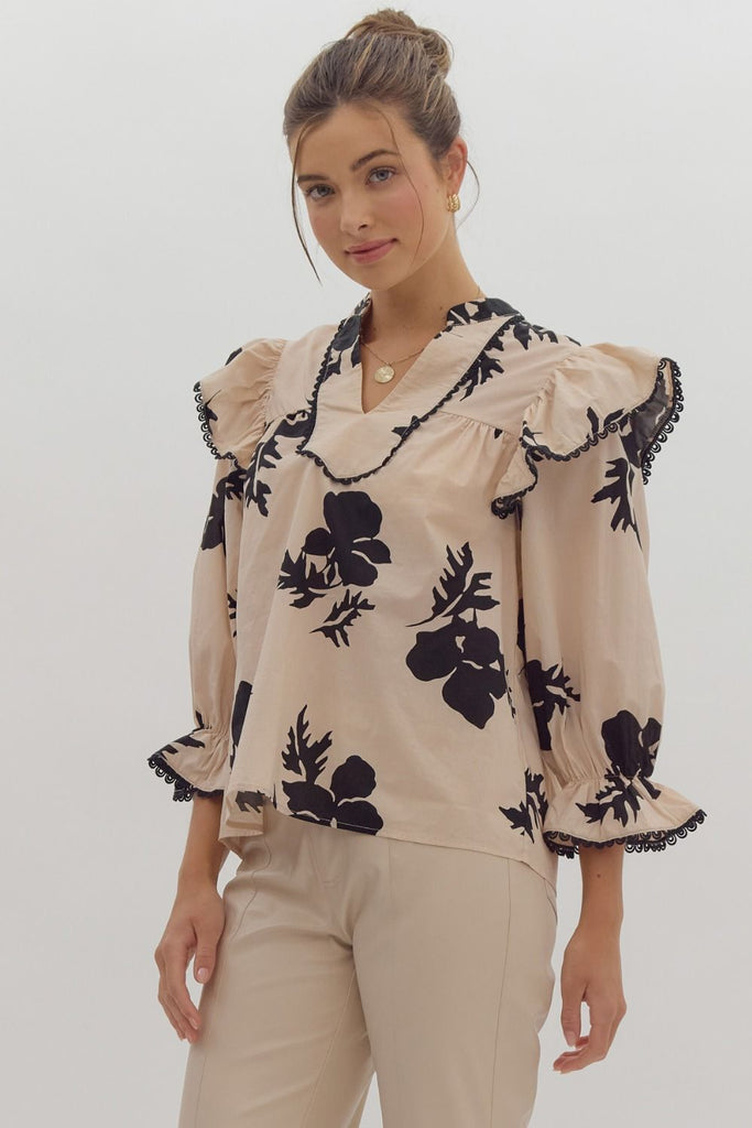 Sycamore Silhouette Top Clothing Peacocks & Pearls Lexington   