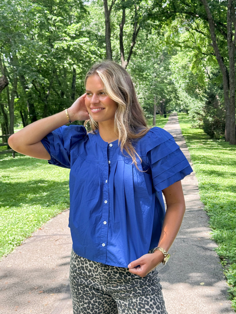 Royal Muse Top Clothing Peacocks & Pearls Lexington