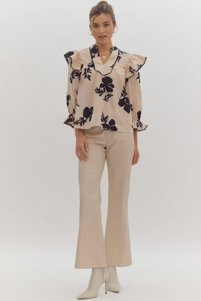 Sycamore Silhouette Top Clothing Peacocks & Pearls Lexington   