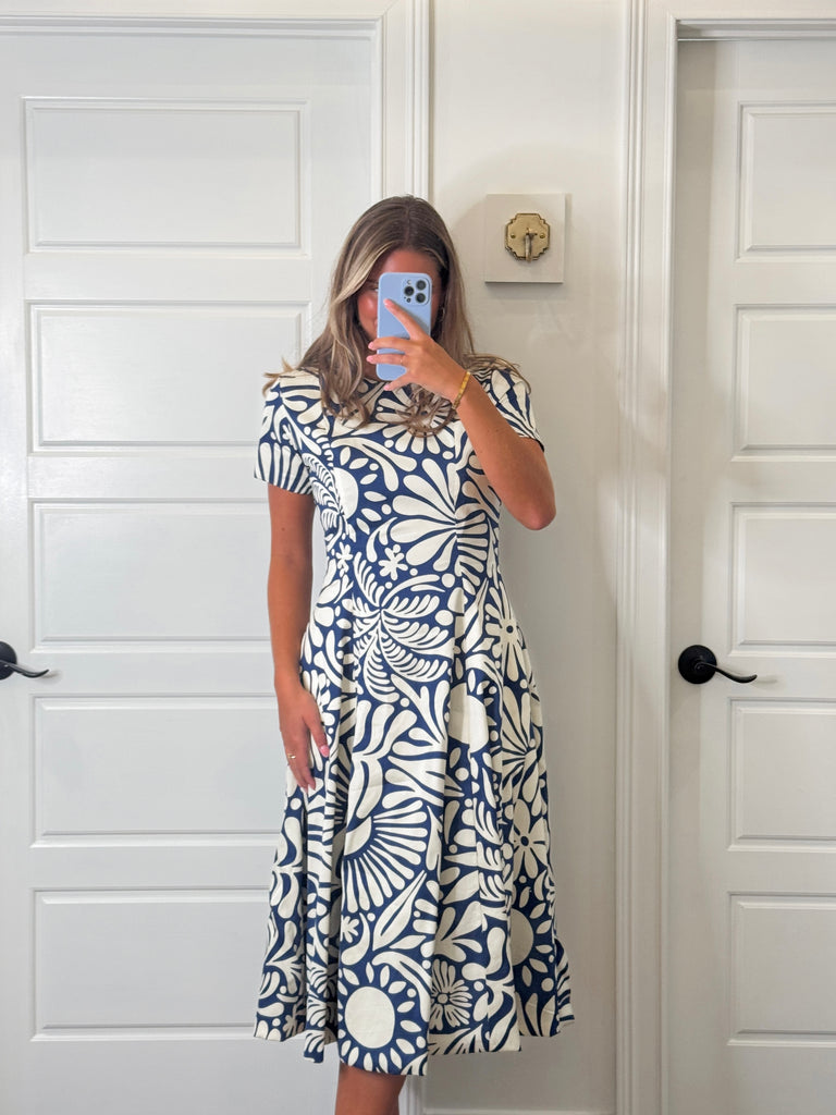 Double Take Reversible Dress Clothing Peacocks & Pearls Lexington