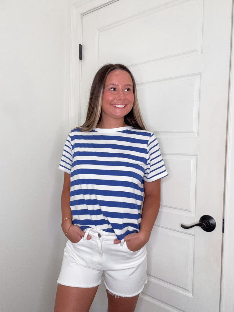 Blue Line Play Top Clothing Peacocks & Pearls Lexington