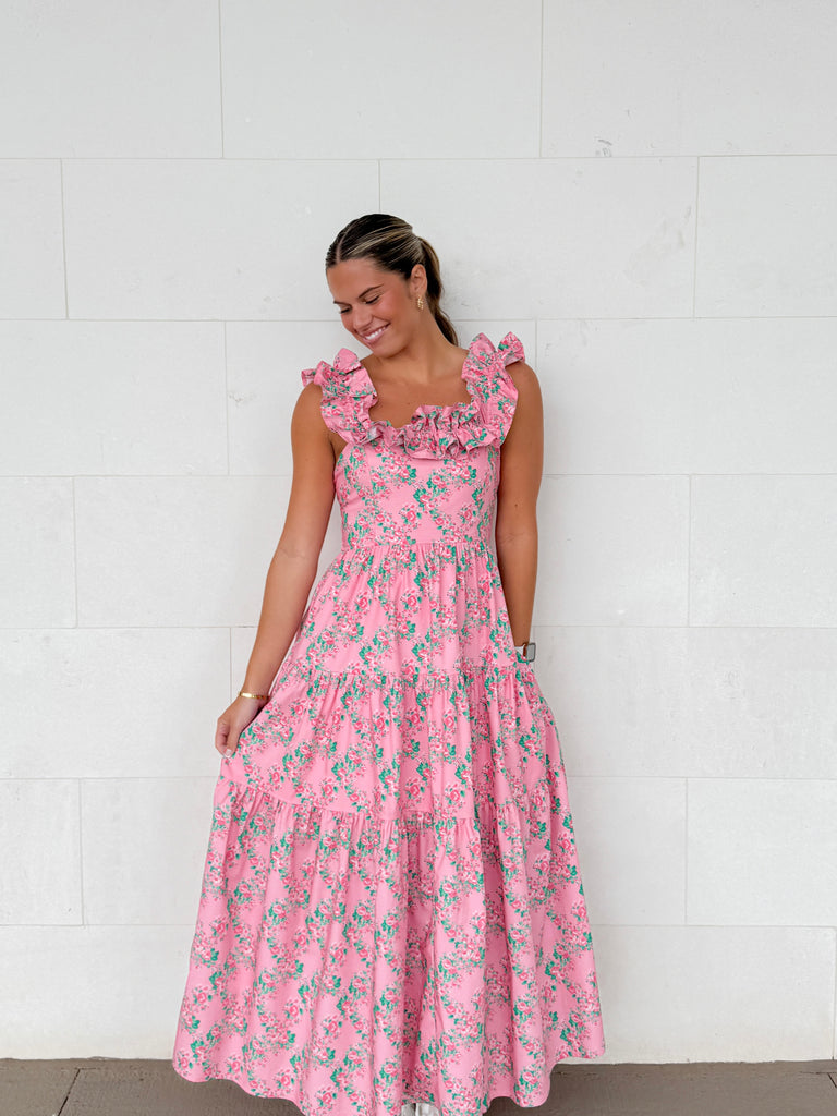 Primrose Picnic Dress Clothing Peacocks & Pearls Lexington