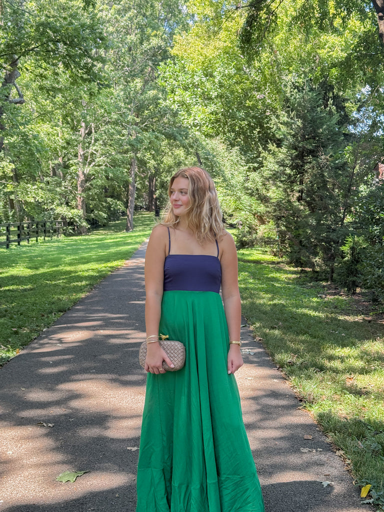 Nighttime Grove Maxi Dress Clothing Peacocks & Pearls Lexington