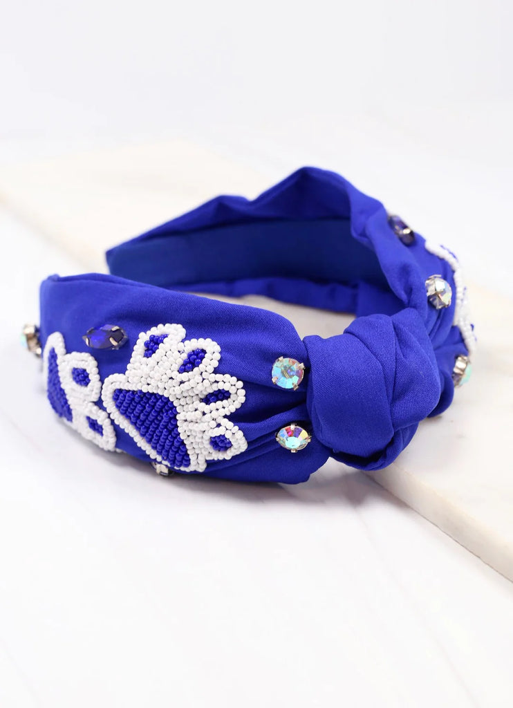 Paw Print Headband Clothing Caroline Hill   