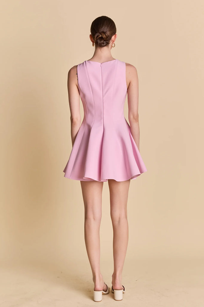 Pink Pop Dress Clothing Peacocks & Pearls Lexington
