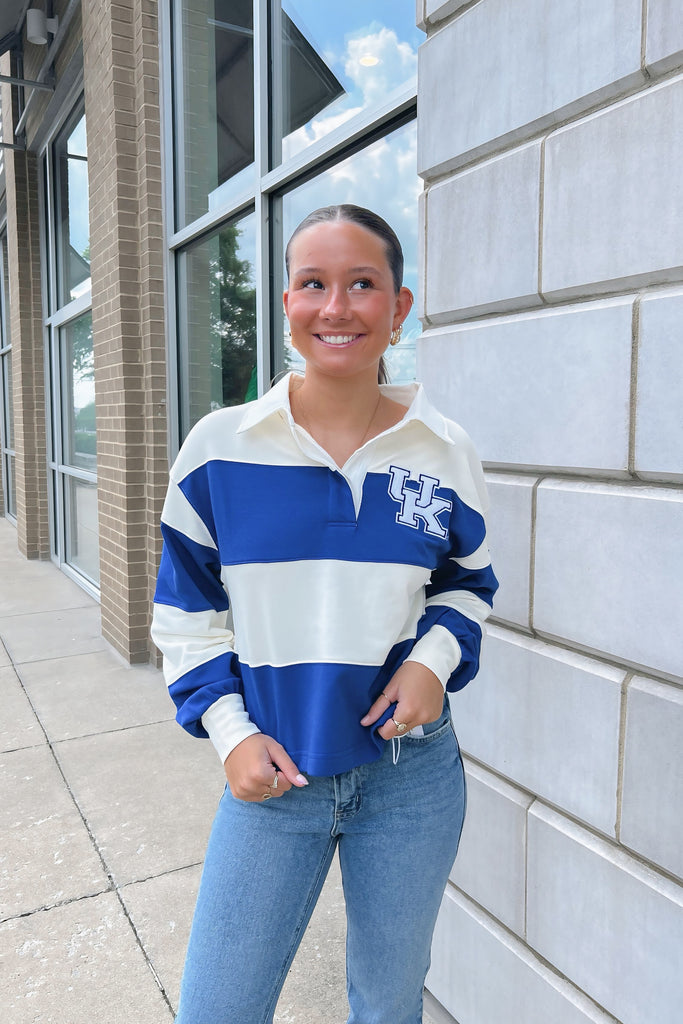 Wildcats Rugby Top Clothing Peacocks & Pearls Lexington