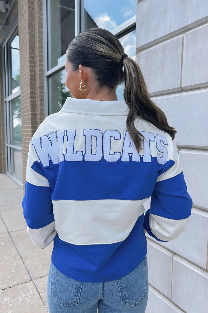 Wildcats Rugby Top Clothing Peacocks & Pearls Lexington