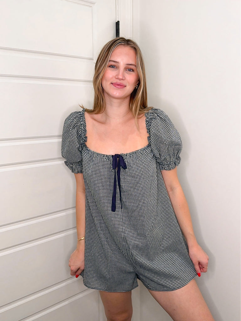 Harbor Hill Romper Clothing Peacocks & Pearls Lexington