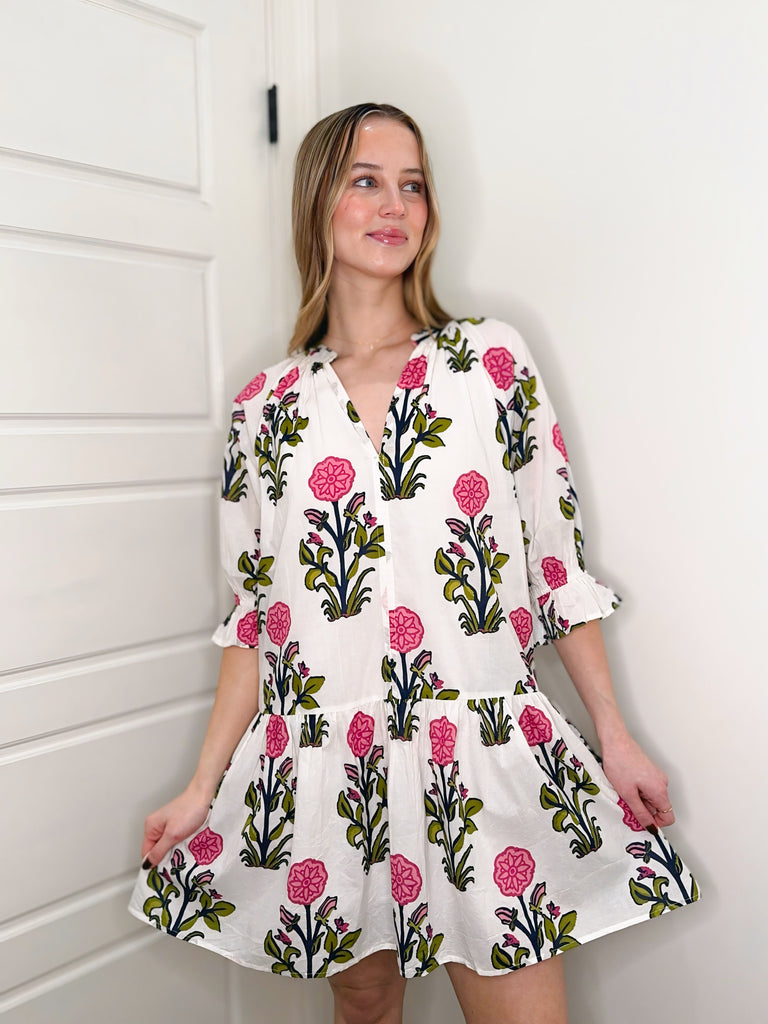 flower fields mini dress FLOWER FIELDS MINI DRESS l FLYING TOMATO Flying Tomato