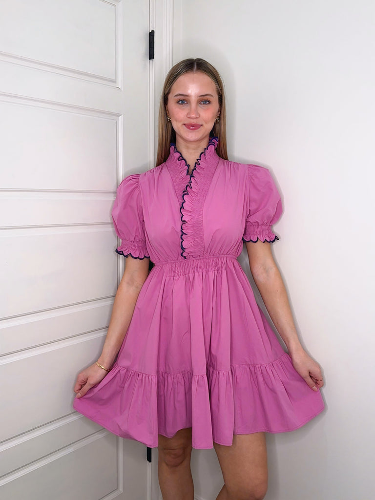 Neutral Ground Dress Clothing Peacocks & Pearls Lexington Pink S