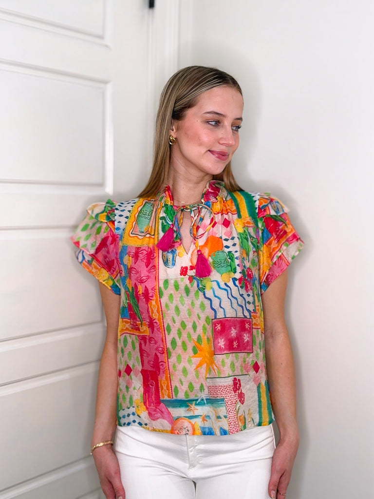 Vacation Days Top Clothing Peacocks & Pearls Lexington
