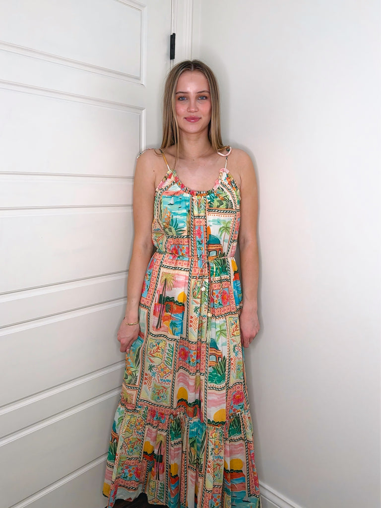 Maddison Capri Dress Clothing Peacocks & Pearls Lexington