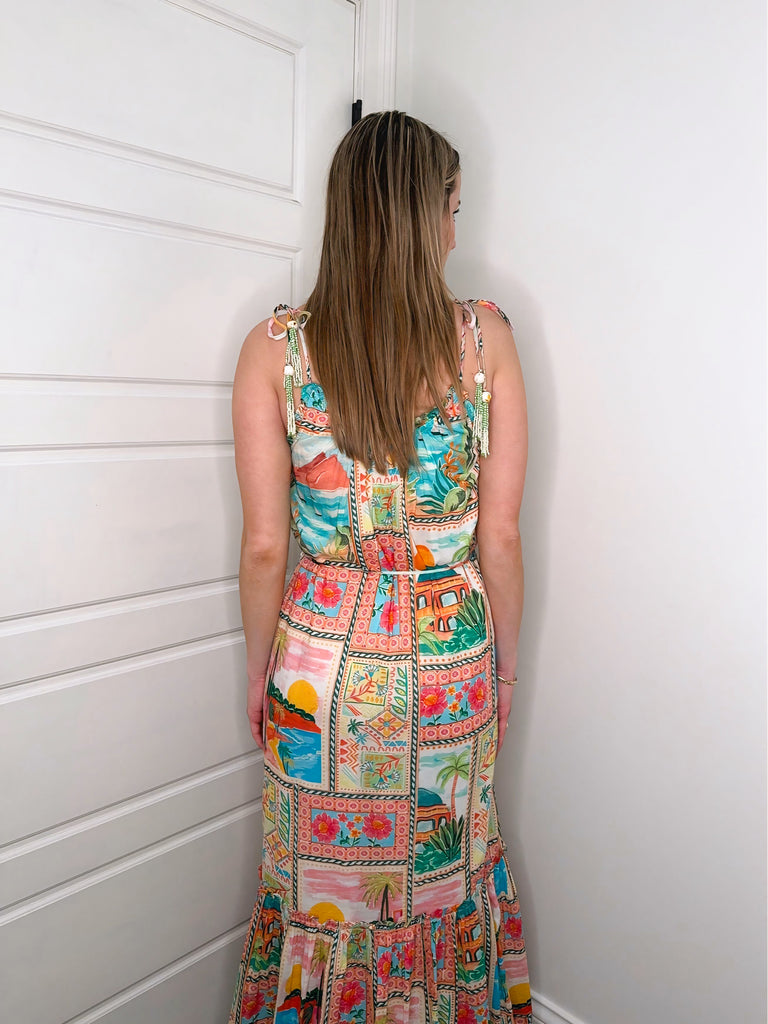 Maddison Capri Dress Clothing Peacocks & Pearls Lexington