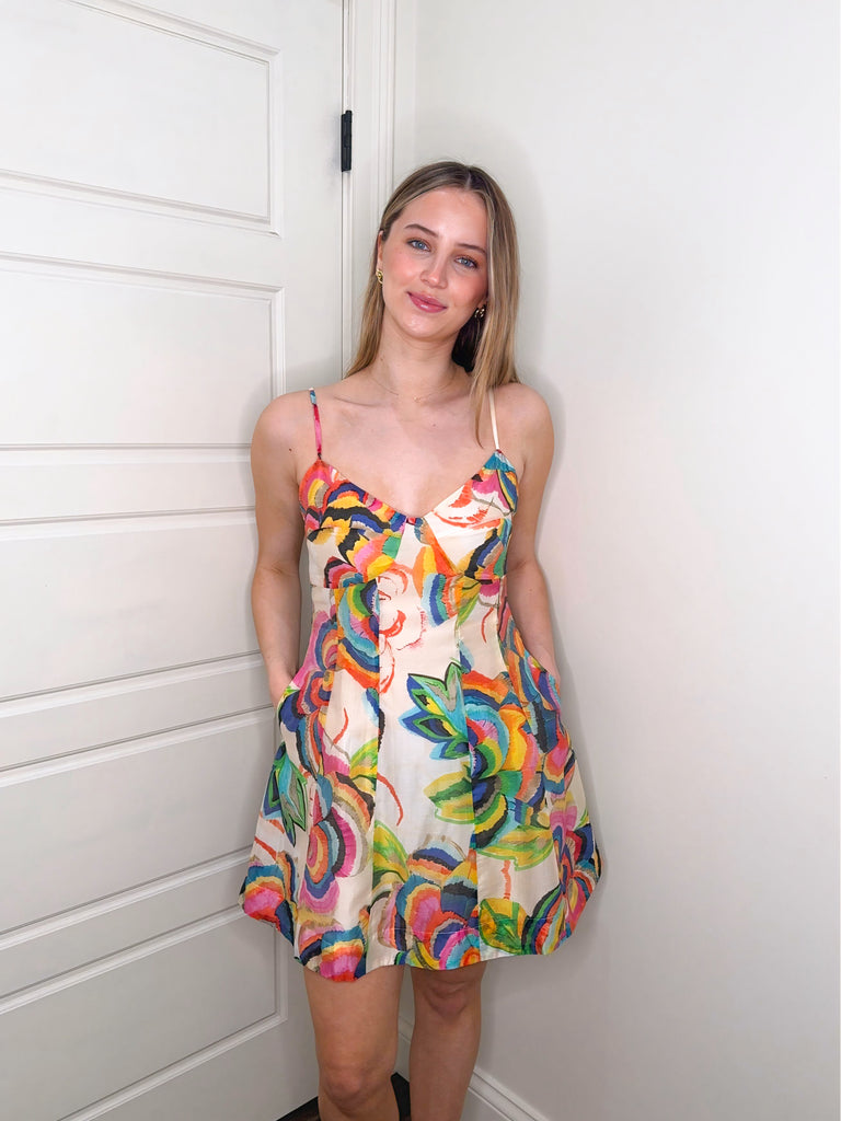 Canvas Bloom Dress Clothing Peacocks & Pearls Lexington