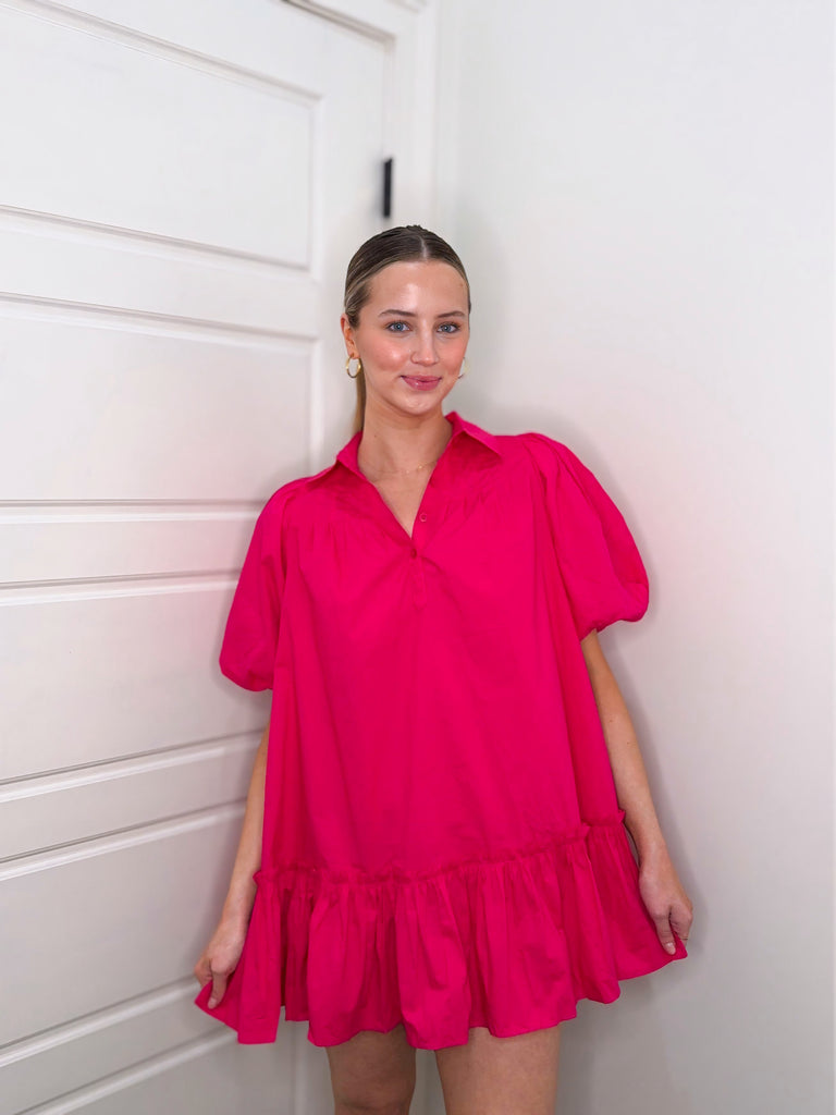 Morgan Mini Dress Clothing Peacocks & Pearls Lexington