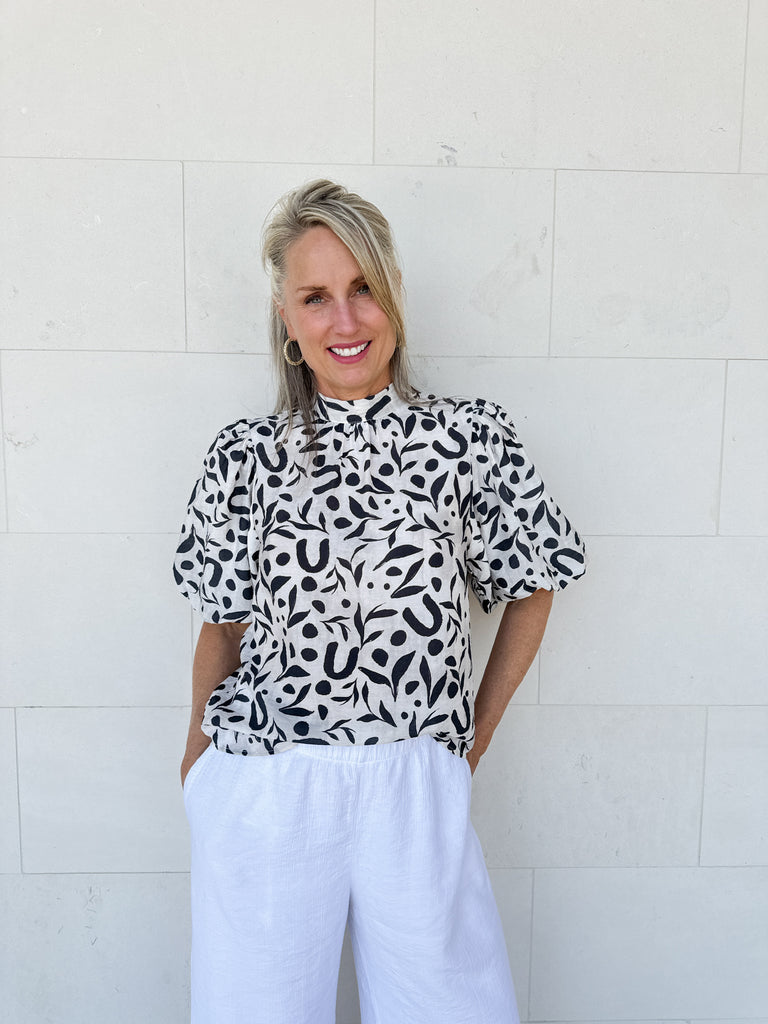 Classic Contrast Top Clothing Peacocks & Pearls Lexington   