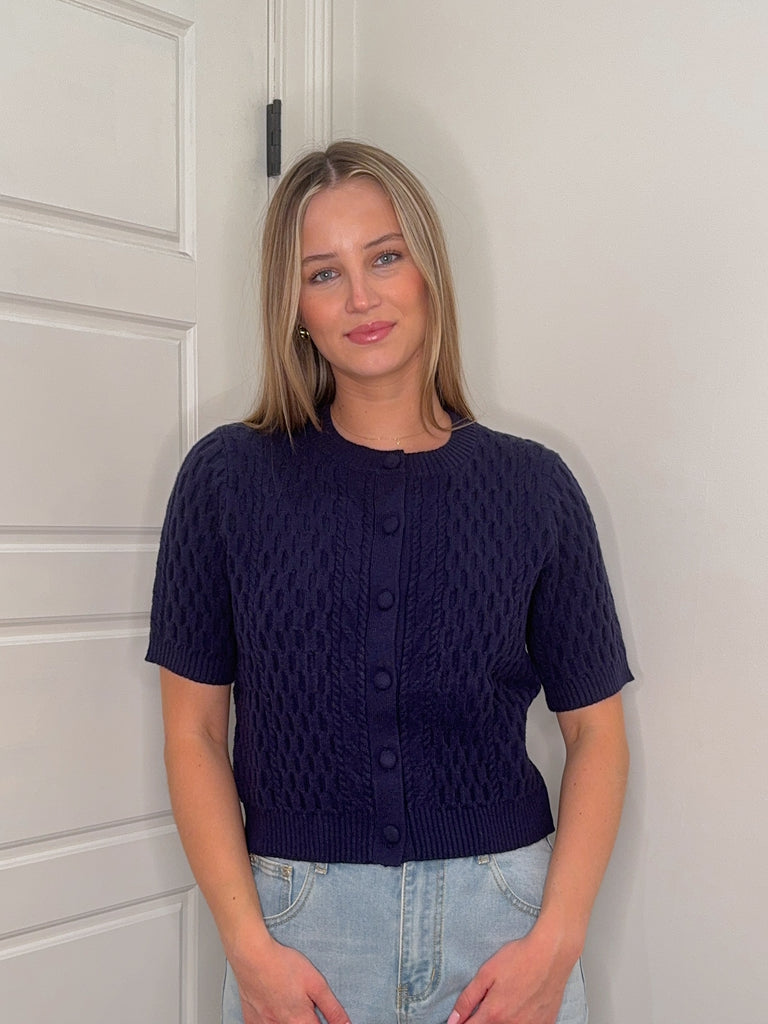 Midnight Cove Sweater Clothing Peacocks & Pearls Lexington