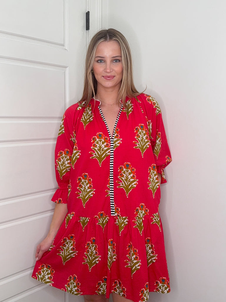 Daisy Dream Short Dress Clothing Peacocks & Pearls Lexington