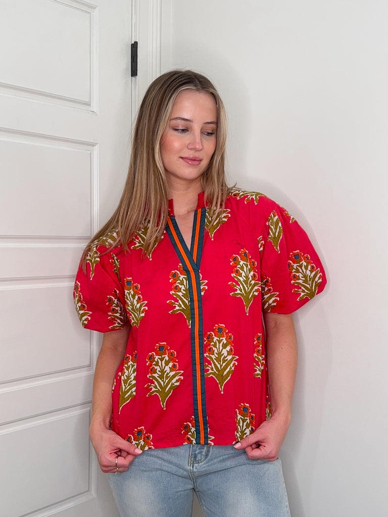 Wild Punch Top Clothing Peacocks & Pearls Lexington