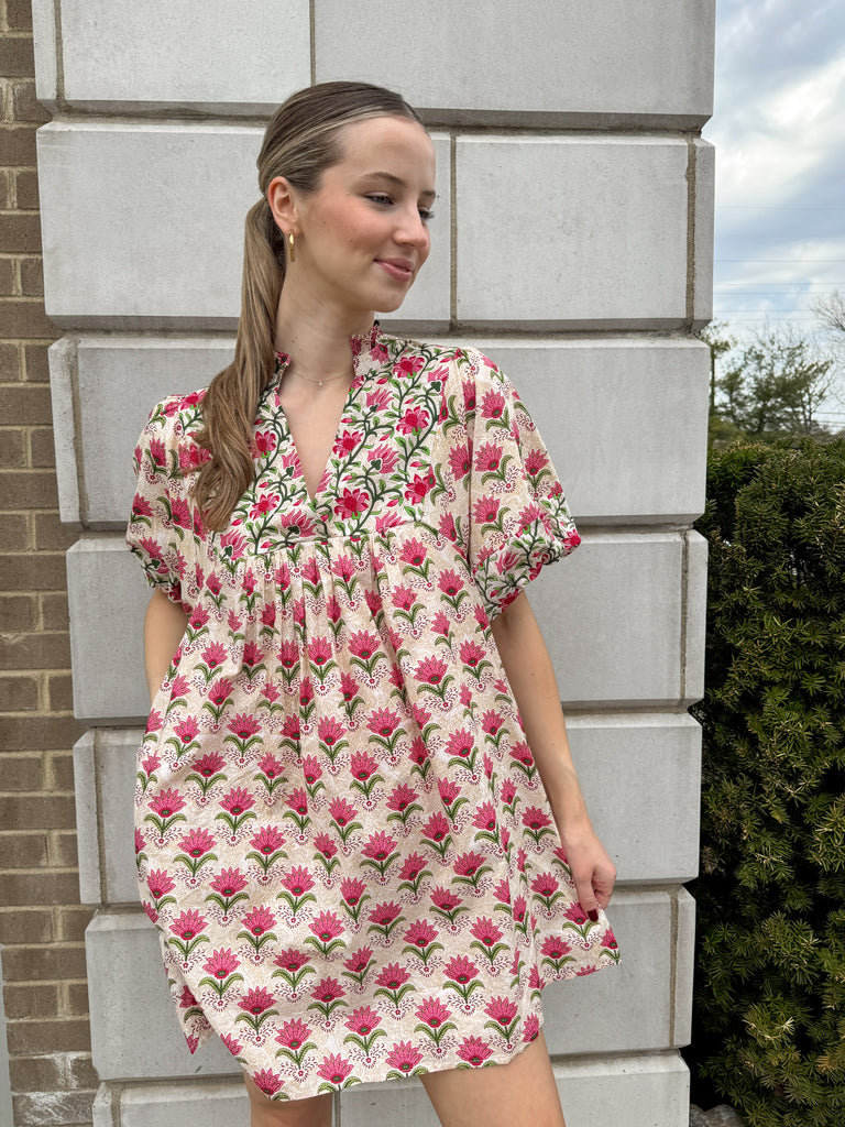 Petal Puff Dress Clothing Peacocks & Pearls Lexington