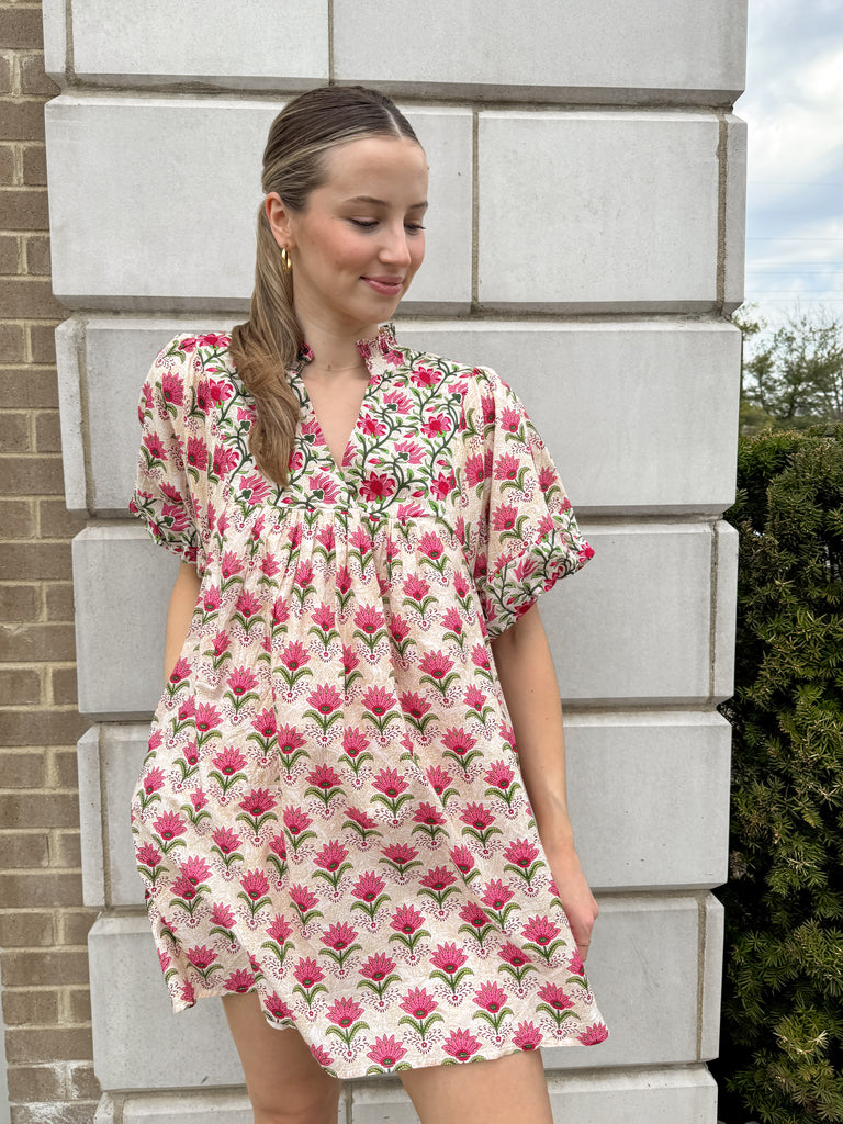 Petal Puff Dress Clothing Peacocks & Pearls Lexington