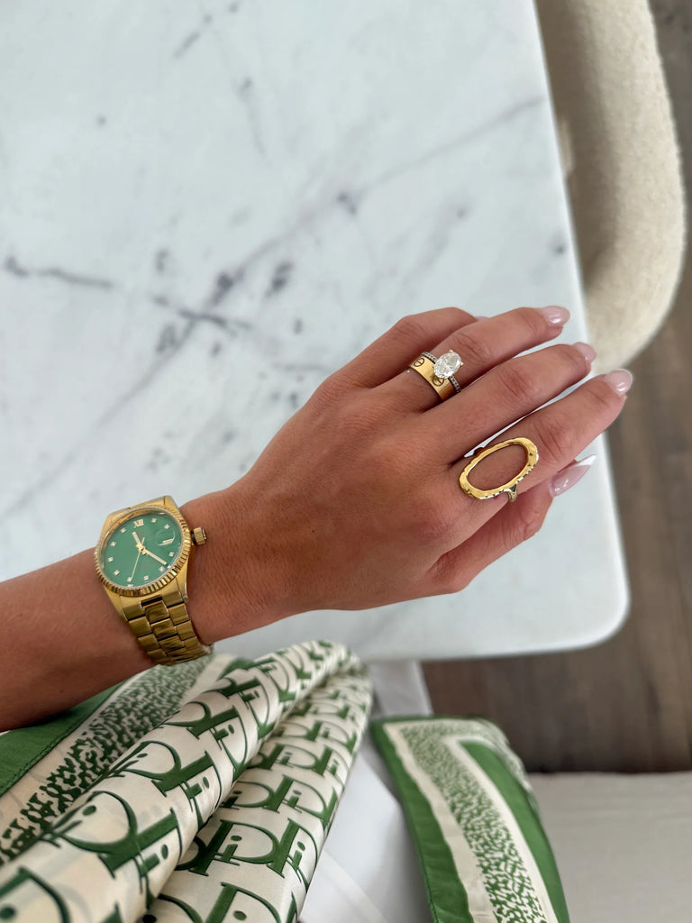 The Sophie Ring Jewelry Peacocks & Pearls Lexington