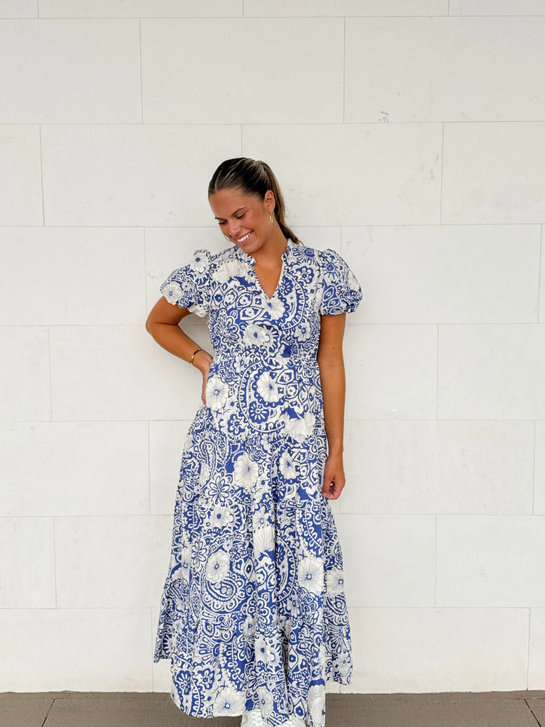 Floral Daydream Dress Clothing Peacocks & Pearls Lexington