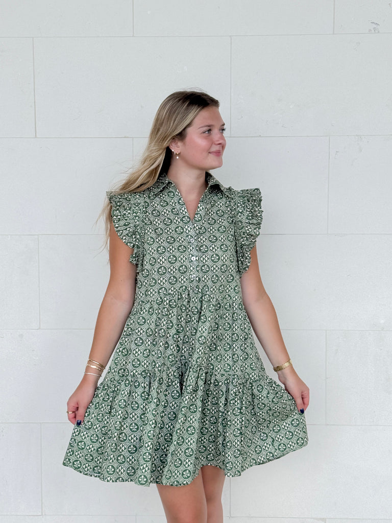 The Quiet Garden Dress Clothing Peacocks & Pearls Lexington