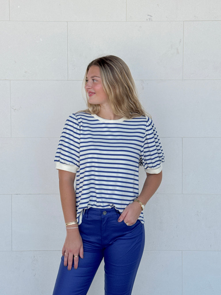 Stadium Stripe Top Clothing Peacocks & Pearls Lexington
