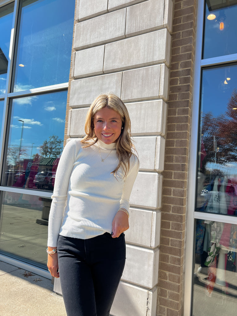 Luxe Turtleneck Sweater Clothing Blu Pepper   