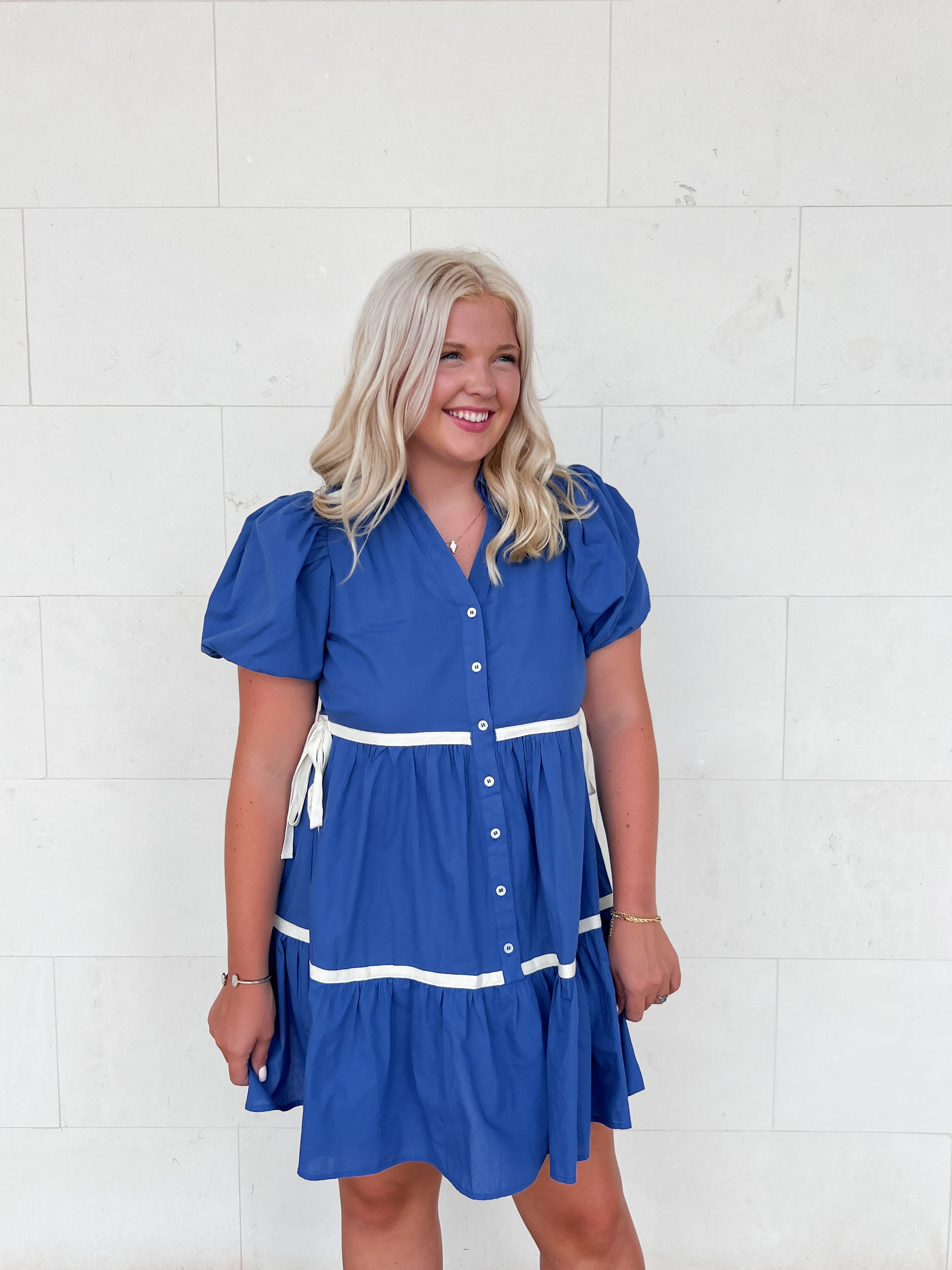 blue dress country concert Country Concert Denim Dress Denim / L