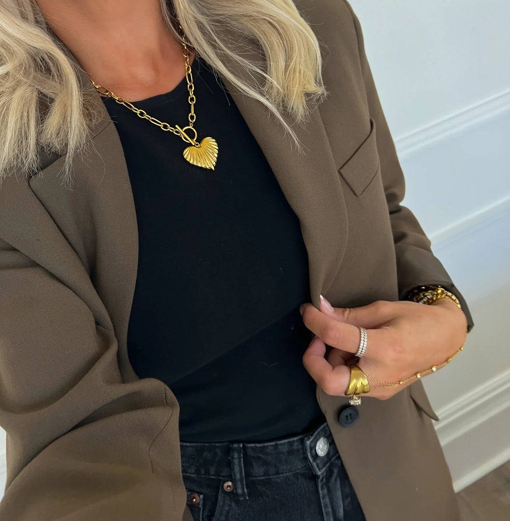 The Luna Necklace Jewelry Peacocks & Pearls Lexington