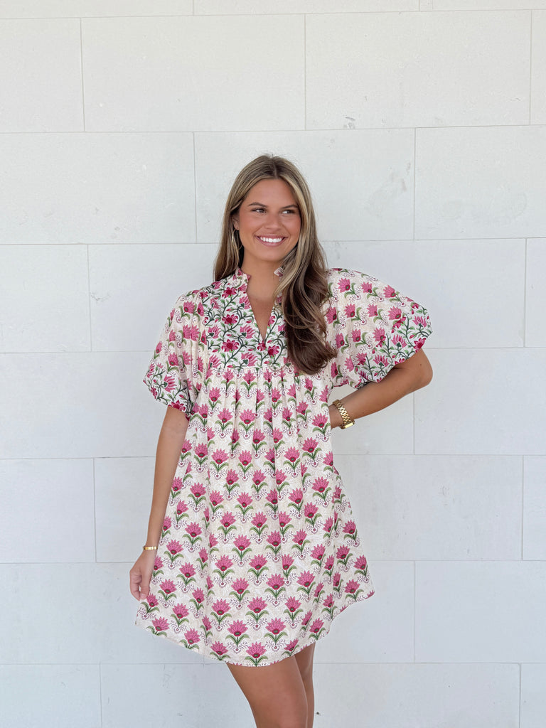 Petal Puff Dress Clothing Peacocks & Pearls Lexington