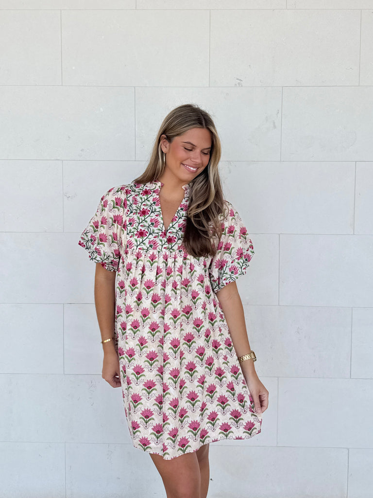 Petal Puff Dress Clothing Peacocks & Pearls Lexington