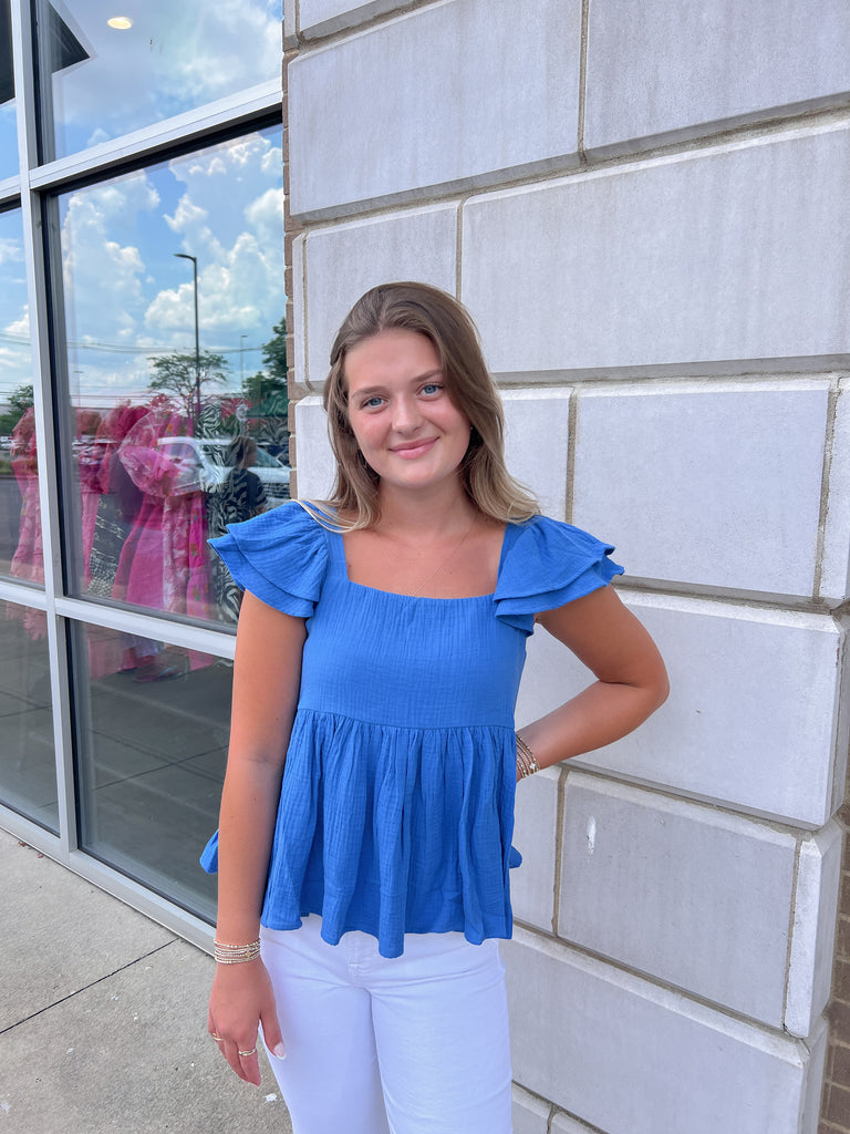 Beach Bound Top Clothing Peacocks & Pearls Lexington   