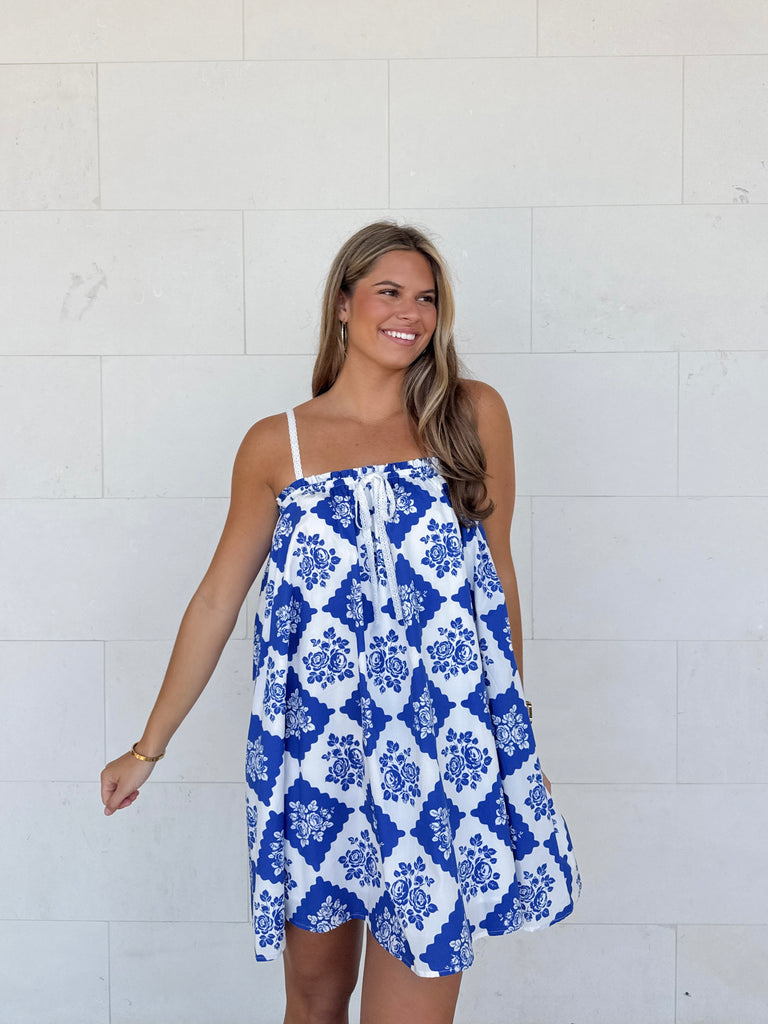 The Capri Dress Peacocks & Pearls Lexington The Capri Dress Peacocks & Pearls Lexington