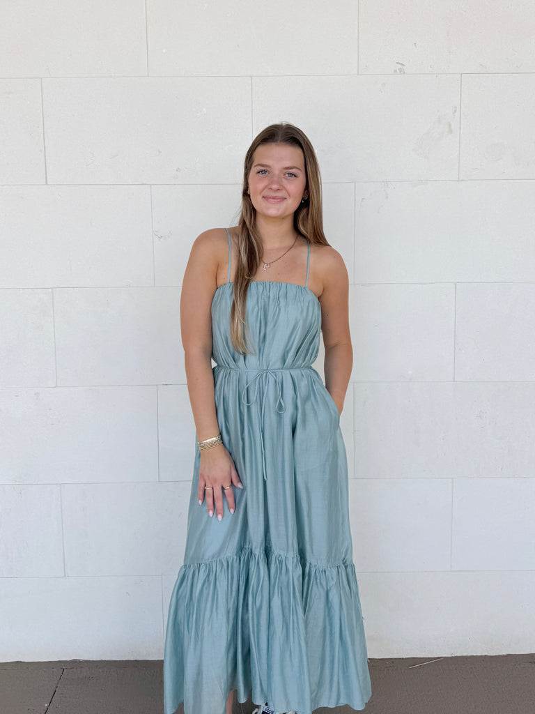Sea Glass Estate Dress L Sea Glass Estate Dress L