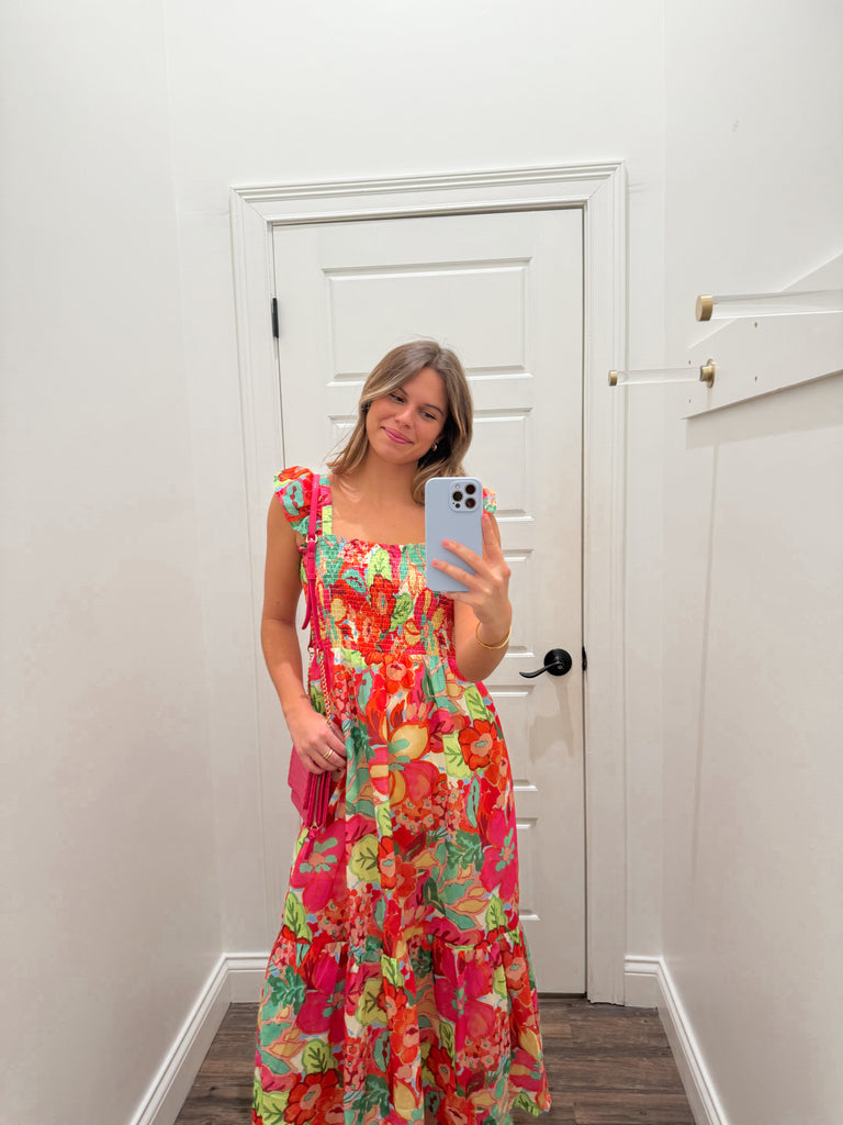 Palm Paradise Maxi Dress Clothing THML   