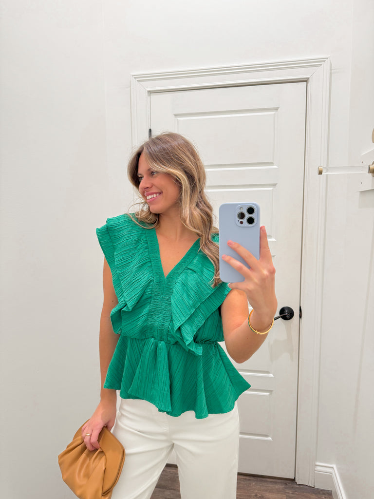 Ruffleicious Top Clothing THML   