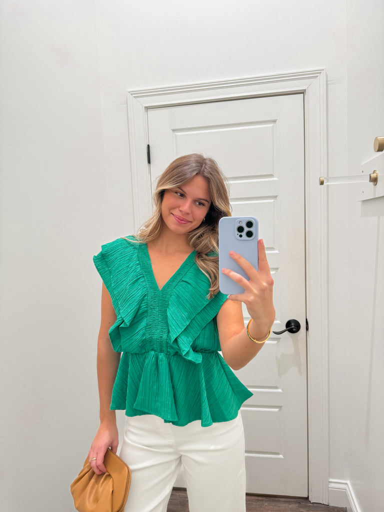 Ruffleicious Top Clothing THML   