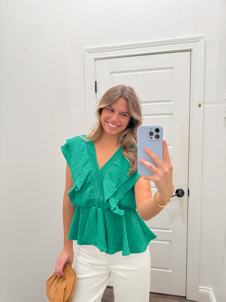 Ruffleicious Top Clothing THML   