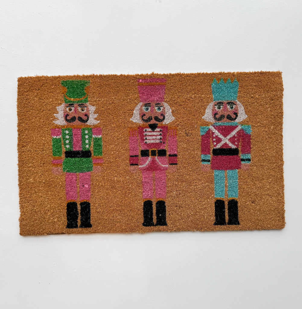 Step Right In Nutcracker Doormat Home Peacocks & Pearls Lexington   