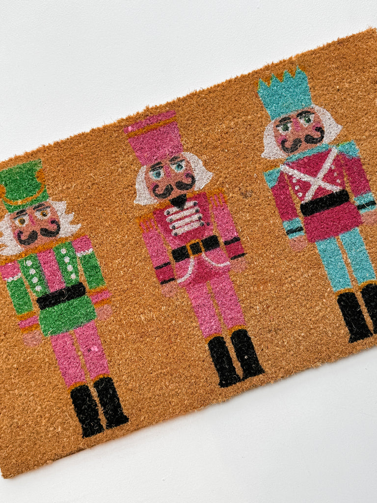 Step Right In Nutcracker Doormat Home Peacocks & Pearls Lexington   