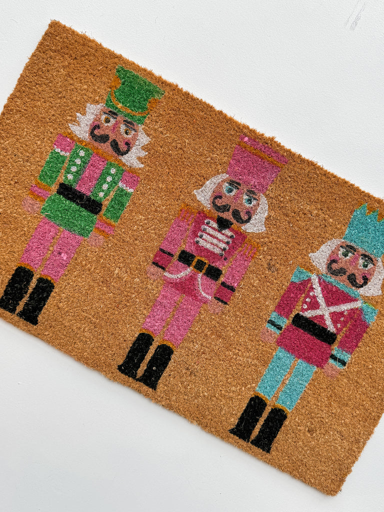 Step Right In Nutcracker Doormat Home Peacocks & Pearls Lexington   